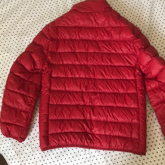 JCPENNY RED GOOSE DOWN PUFFER COAT - Picture 4 of 5